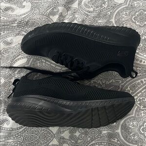 Skechers Bobs All-Black Sneakers
